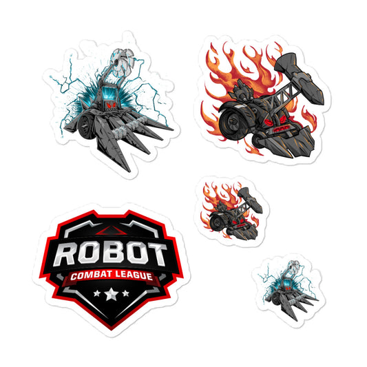 Robot Combat League Stickers